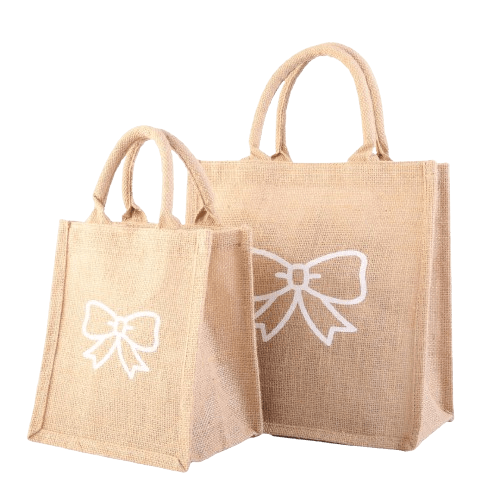 Handcrafted Jute Lunch Bags